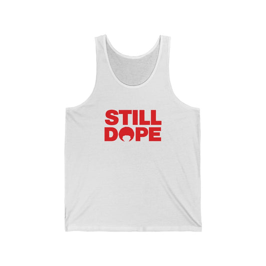STILL DOPE Red Logo Tank (Unisex)
