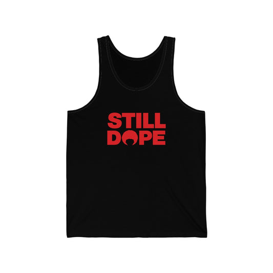 STILL DOPE Red Logo Tank (Unisex)